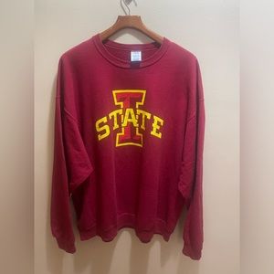NuBlend Iowa State Cyclones Crewneck…XXL…26x28..flaws shown